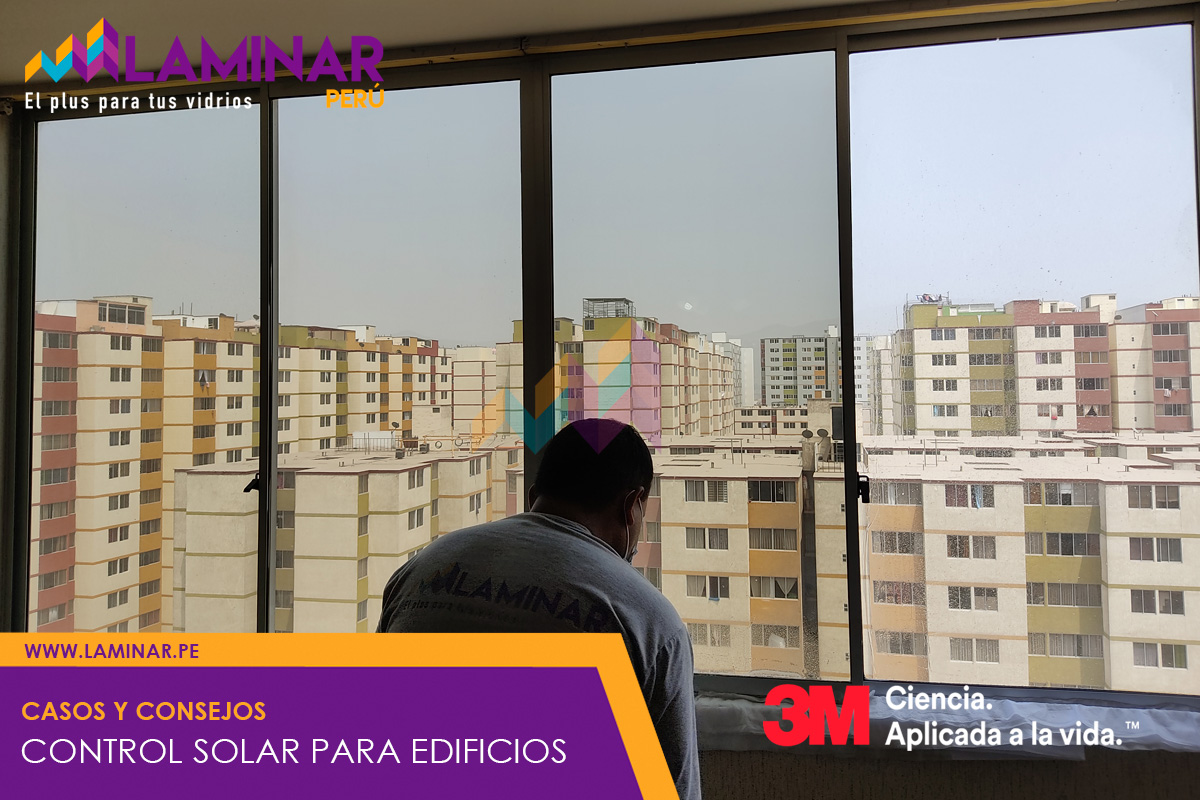 3M control solar para edificios