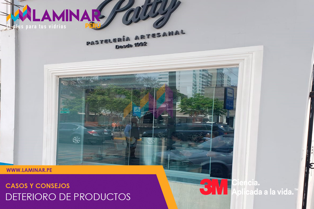 Pasteleria Patty - láminas de control solar
