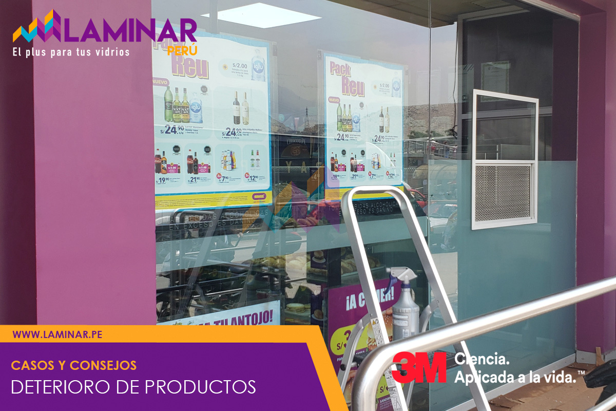 proteccion solar para productos en negocios o tiendas