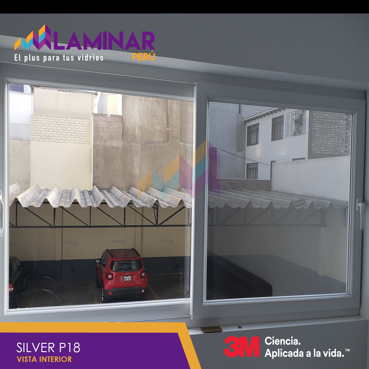 Silver P18 3M vista por dentro