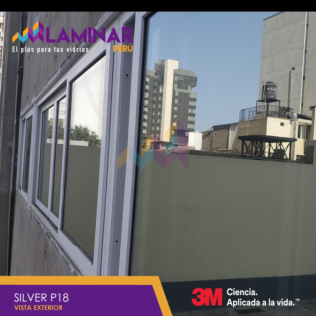 Silver P18 3M vista por fuera